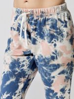 Tie Dye Gym Sweatpant - Blue/Pink - Image 6