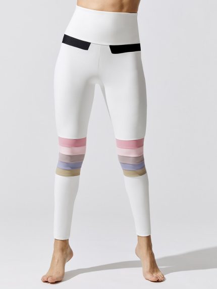 Moto Rainbow Legging - Chantilly Pastel