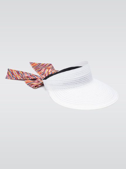 Ricky Woven Sun Visor - Ivory