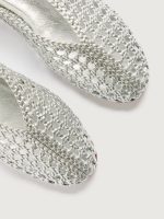 Riley - Silver Woven Calf - Image 4