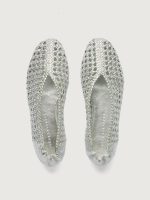 Riley - Silver Woven Calf - Image 3