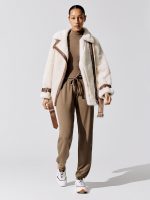 Colleen Jacket - 96000 Off White/Brown - Image 3