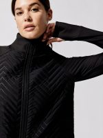 Fast Track Padded Running Jacket - Black - Image 6