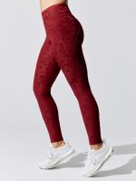 Active 3d Leopard Leggings - Black - Image 3