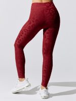 Active 3d Leopard Leggings - Black - Image 6